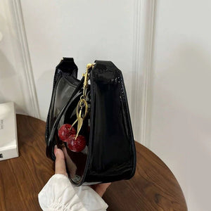 Women's PU Leather Shoulder Bag | Fashion Underarm Commuting Handbag - ORYMERE