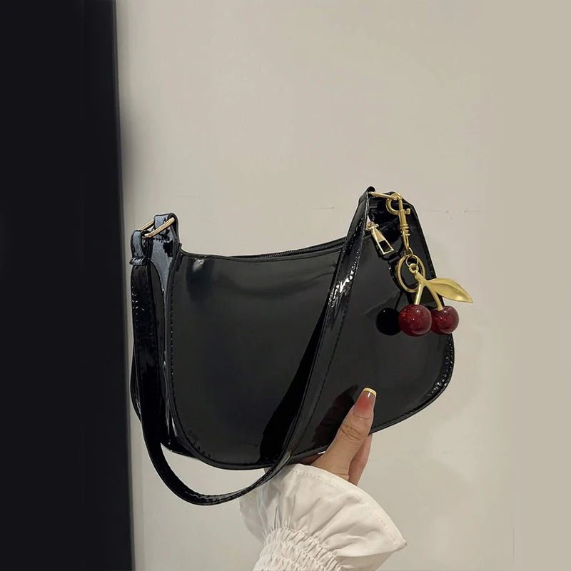 Women's PU Leather Shoulder Bag | Fashion Underarm Commuting Handbag - ORYMERE
