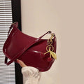 Women's PU Leather Shoulder Bag | Fashion Underarm Commuting Handbag - ORYMERE